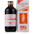 SBL Alfalfa With Ginseng Tonic 180 ML (Generl Tonic) For Loss Of Appetite Recovery From Sickness Vitality(1) 